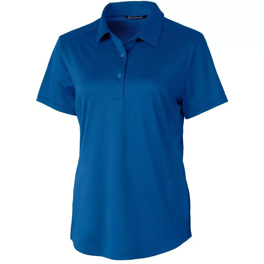 Cutter & Buck Womens Size‎ Small Blue UPF 50+ UV Sun Protection Polo Shirt
